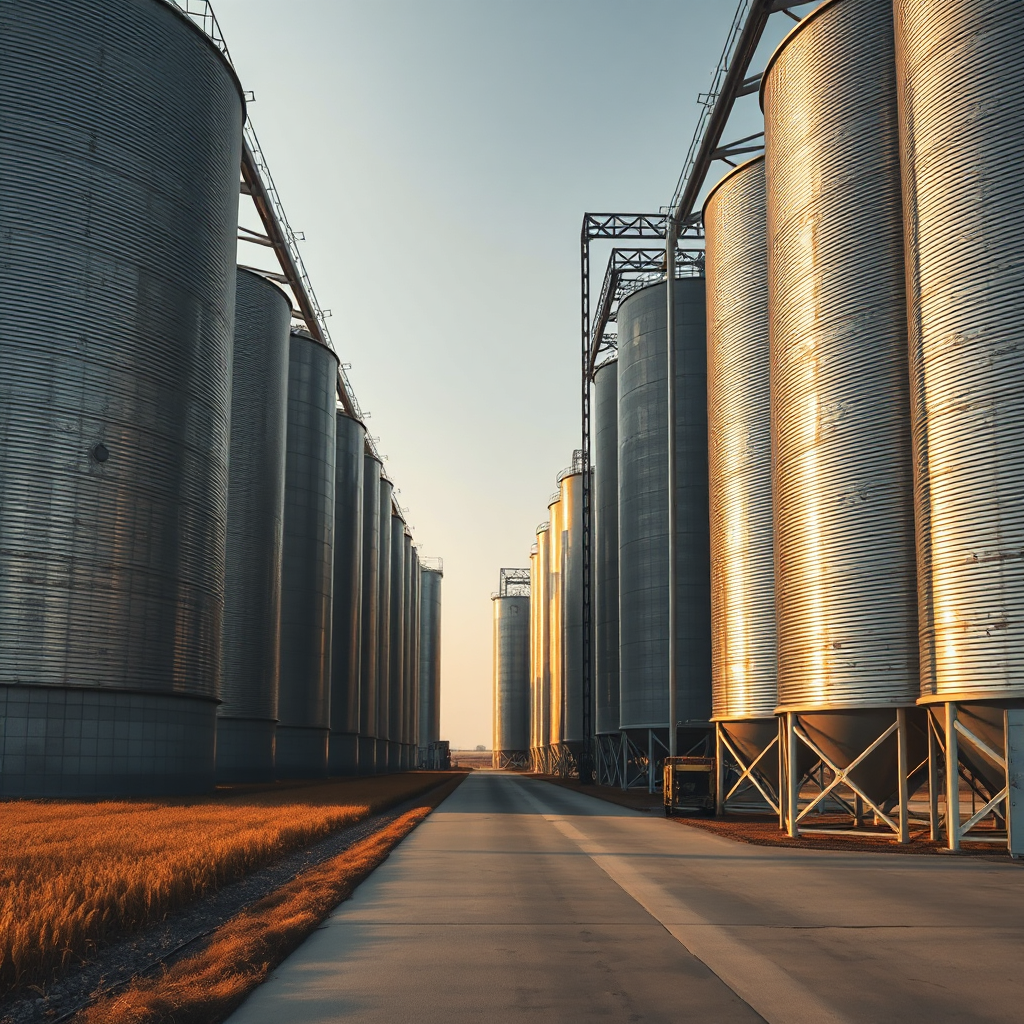 Grain silos and agricultural storage